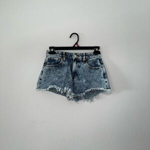 PacSun Light Blue Jean Shorts